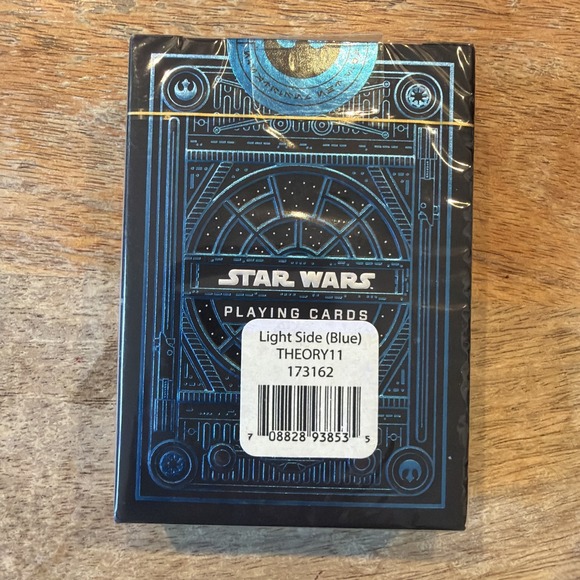 Star Wars Theory 11 Premium Playing Cards Light Side (BLUE) Made in USA  NEW - Picture 2 of 2